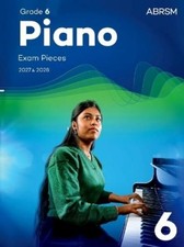 Abrsm `Piano Exam Pieces 2027 & 2028, Grade 6` (UK IMPORT) Book NEW