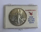 1988 WALKING LIBERTY AMERICAN EAGLE .999 FINE SILVER DOLLAR COIN 1oz.