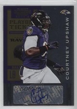 2012 Panini Contenders Playoff Ticket 45/99 Courtney Upshaw #120 Auto 4b4