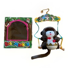 VINTAGE BOBO MONKEY Toy In Box B/O Sonic Control WORKS Retro Collectible