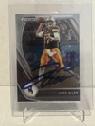 Josh Allen Certified Hand-Signed Autograph 2021 Panini Prizm Draft Picks