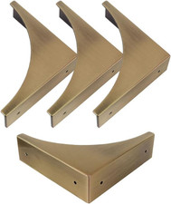 Metal Corner Protector 4 Pcs - Decorative Corner Brackets for Furniture, Wood...