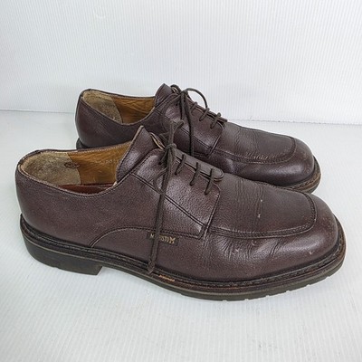 Mephisto Air Relax Goodyear Welt Brown Leather Men's Shoes Size US 9 Lace Up