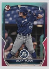 2023 Bowman Draft Aqua & Pink Gradient 182/199 Brock Rodden #BD-171 03xg