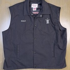 Y2K Houston Livestock Show & Rodeo Transportation Committee Vest XL USA Made