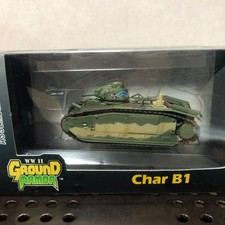 ② 121 EASY EL Easy el Ground Armor WWⅡ GROUND ARMOR 1/72 Char B1 French Tank