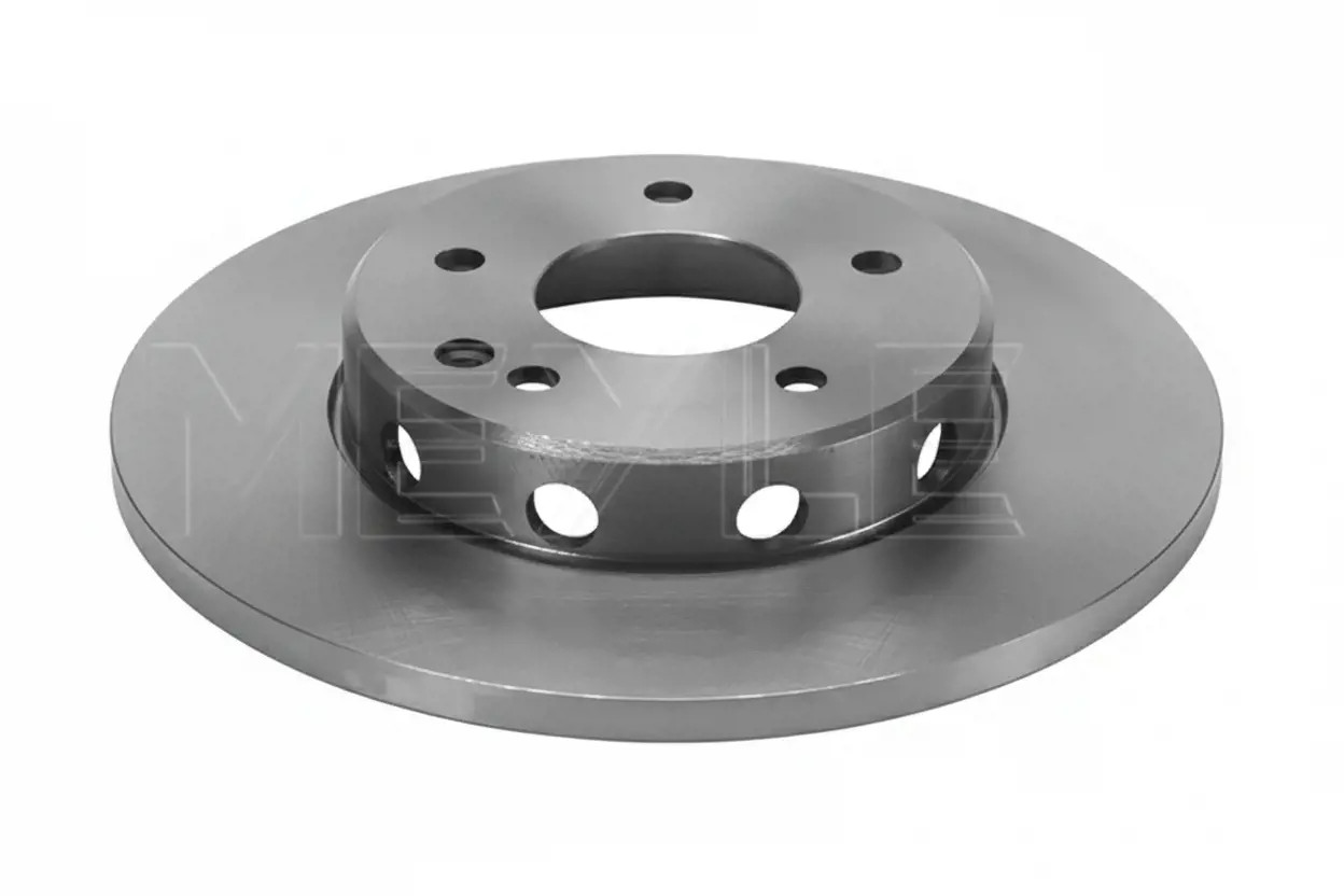 2x Disque de frein Essieu avant plein 015 521 0034 MEYLE pour MERCEDES-BENZ - Image 2