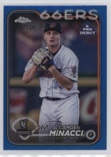 2024 Topps Pro Debut Chrome Blue Refractor 125/150 Camden Minacci #PDC-118 11uo