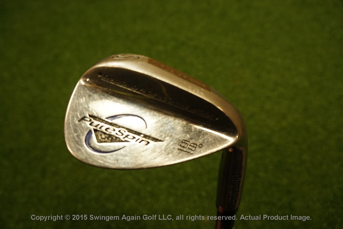 Purespin Diamond Face Scoring 56* Degree Sand Wedge Graphite Stiff