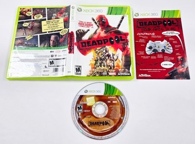 DEADPOOL COMPLETE CIB 2013 Authentic Xbox 360