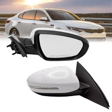Passenger Side Mirror Compatible With 2014 Side, 14-15 White 6Pins