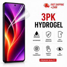 3PK Hydrogel Film Screen Protector For OnePlus 15 13 12 11 10 9 8 7 R T Pro 5G