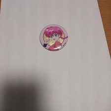 Ranma 1/2 Gold Screen Pattern Can Badge Ranma