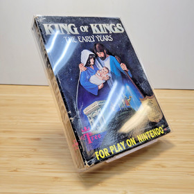 King of Kings The Early Years w/ Manual (Nintendo NES) 1991 - Used Tested