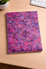School Spiral Notebook, 80 Page, College Ruled Paper, Custom Design