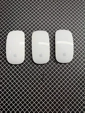 Lot of 3 Apple Magic Mouse AA Battery Version A1296 3VDC Wireless OEM Mac