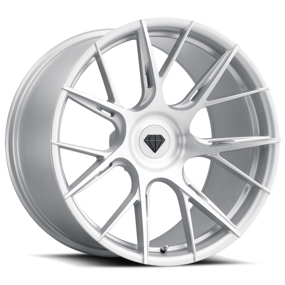 20" Blaque Diamond BD-F18 Silver 20x9 20x11 Wheels Rims Fits Lamborghini Huracan