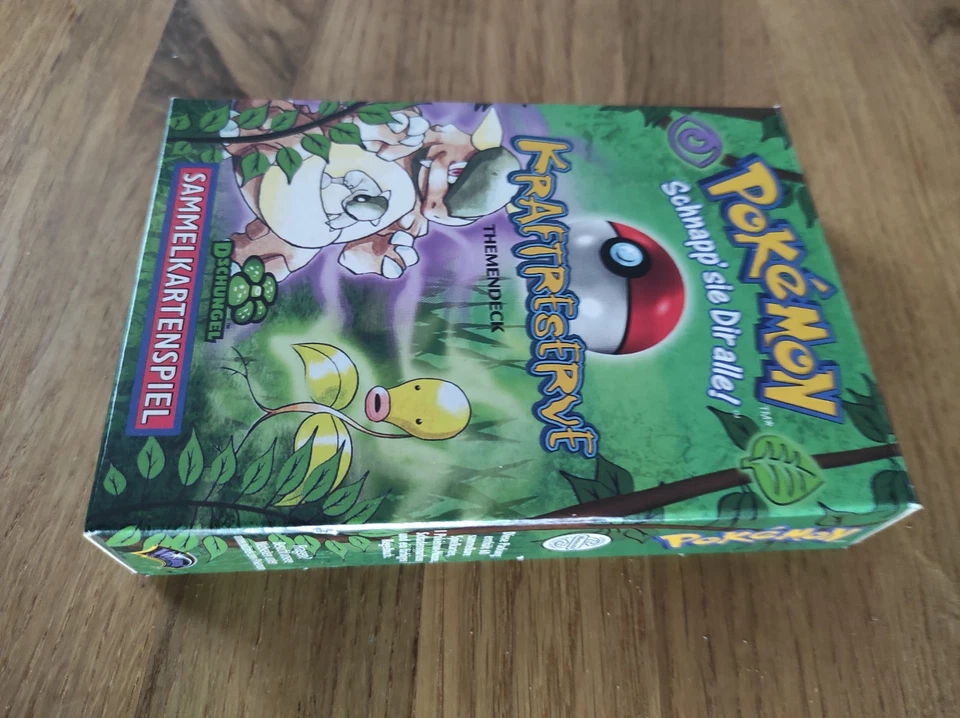 Pokemon Themendeck Kraftreserve - Dschungel (1999) vollständig und neuwertig. - Bild 3 von 4