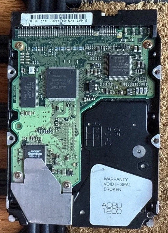 8.4GB QUANTUM HARD DRIVE CR84A2F1 5400 RPM IDE 3.5″ HDD TESTED WORKING - Image 2 of 3