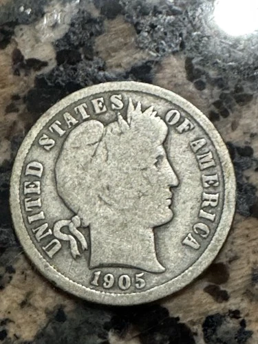 1905-s Barber Dime, Better Date, 99c Shipping Offer