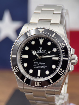 Rolex Submariner Black Dial Automatic Men's 41mm Stainless Steel Watch