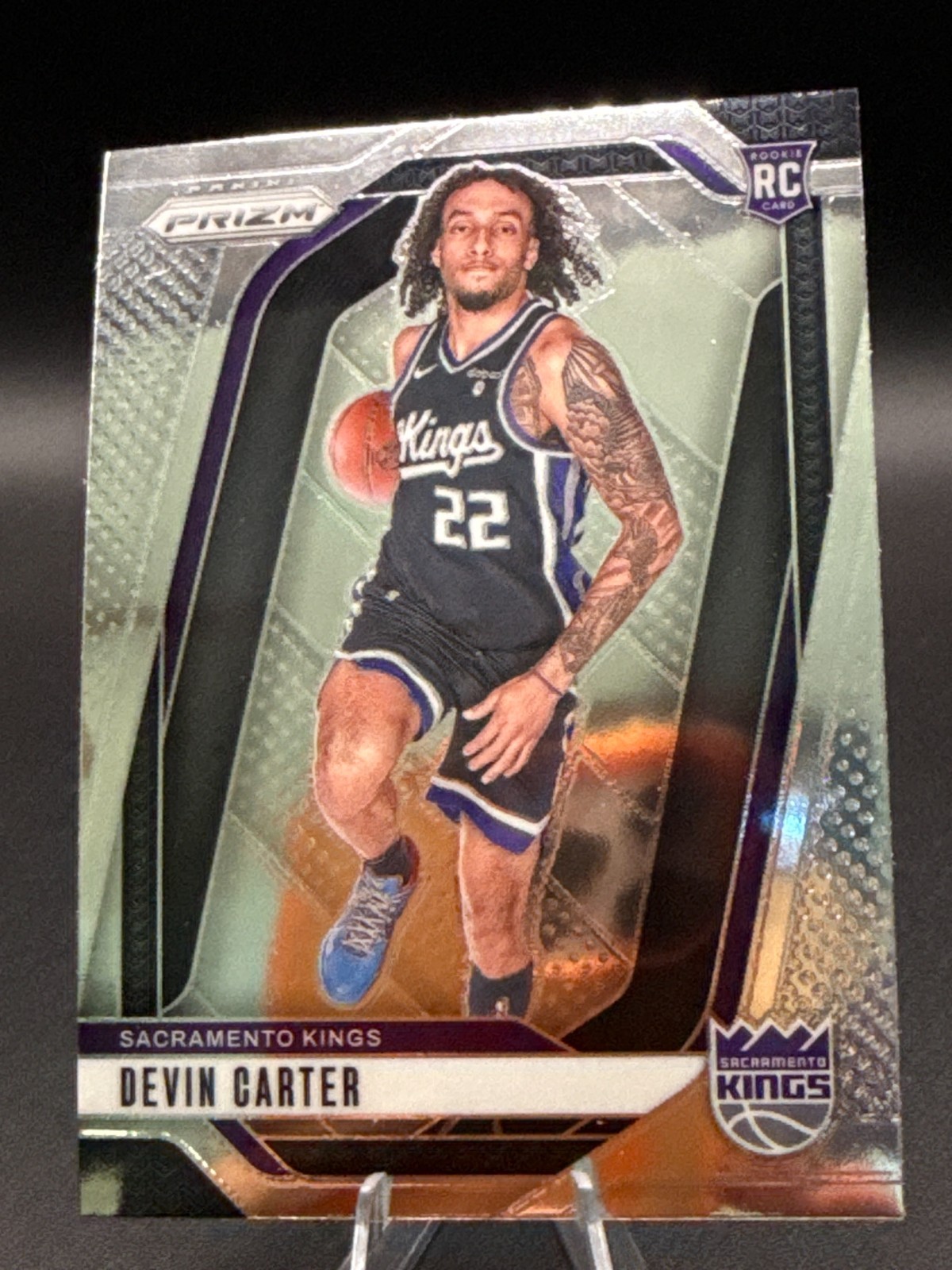 2024-25 Panini Prizm Devin Carter #231 Sacramento Kings RC Rookie