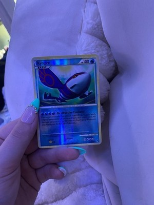 Pokémon Kyogre Holo Rare Reverse Holo Call of Legends 12/95 100 HP