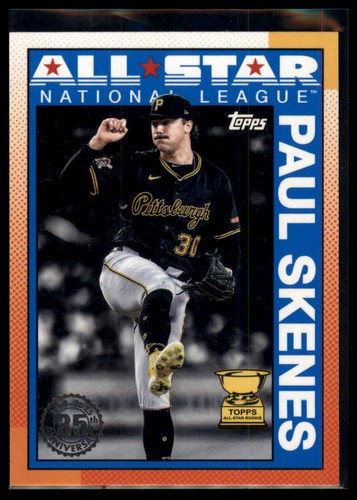 Paul Skenes #90AS-17 2025 Topps 1990 All-Star card