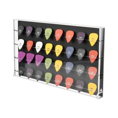 TXEsign Guitar Pick Wall Mount Display Case for Picks Storage and Display, Gu...