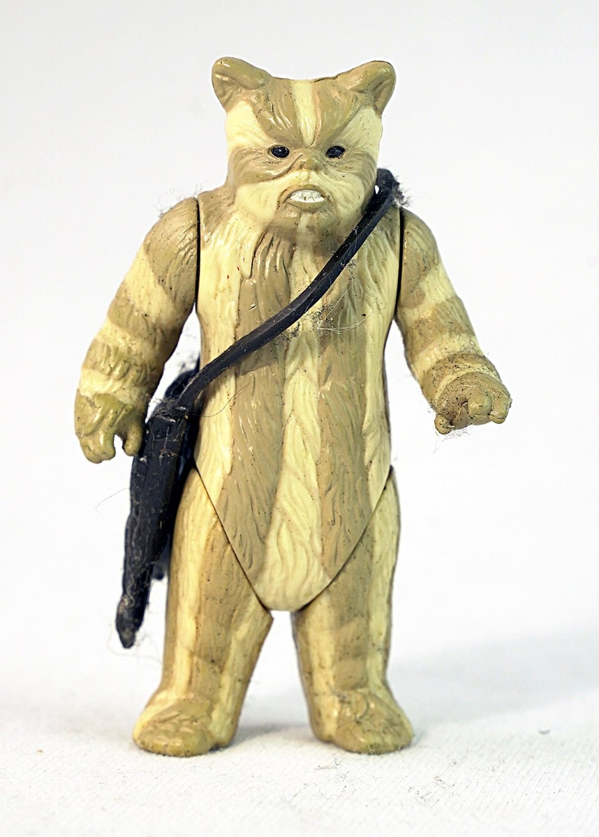 Vintage 1978 Kenner Star Wars Logray Ewok Medicine Man Action