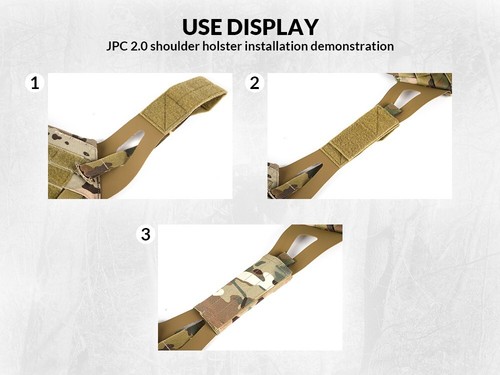 JPC2.0 Lightweight Tactical Vest 500D Matte Quick Release Protective Vest - Picture 8 of 35
