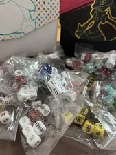 Set of 7 6-Sided Dice® Random Collection Pokemon/Par-Go-151-Pal-Paf® 7D6