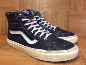 vans sk8 dress blue