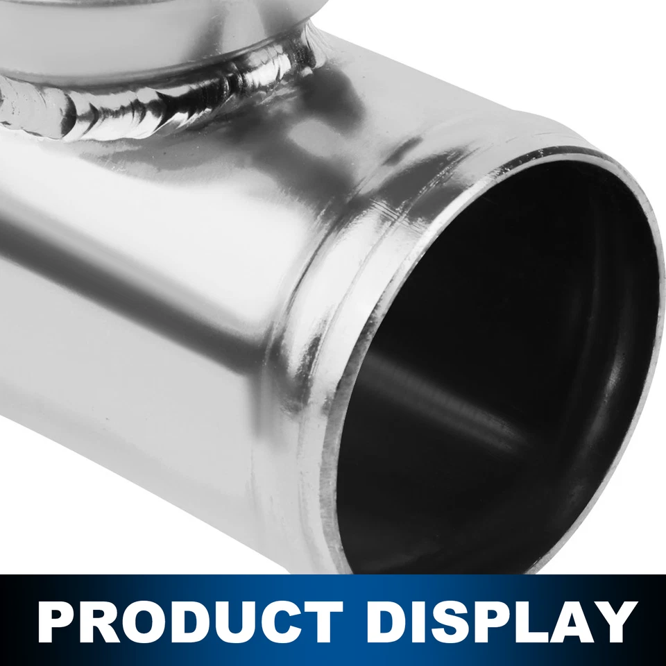 SILVER TYPE-SSQV 2.5" 80 DEGREE TURBO BLOW OFF VALVE FLANGE PIPE/PIPPING ADAPTOR - Image 4 of 4