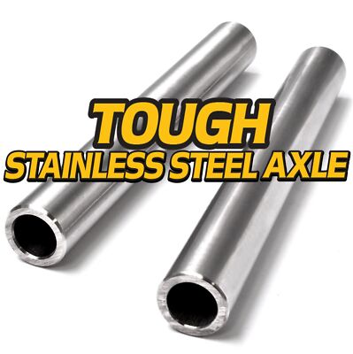 ssx2673/A1166-3/ 2Kts) Stainless Steel Axle, Bushings TimeCutter 17-44ZX 18-44ZX 18