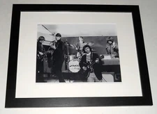 Framed Early Grateful Dead 1966 Warlocks Bob Weir, Jerry Garcia, Pigpen 14"x17"