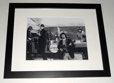 Framed Early Grateful Dead 1966 Warlocks Bob Weir, Jerry Garcia, Pigpen 14''x17''