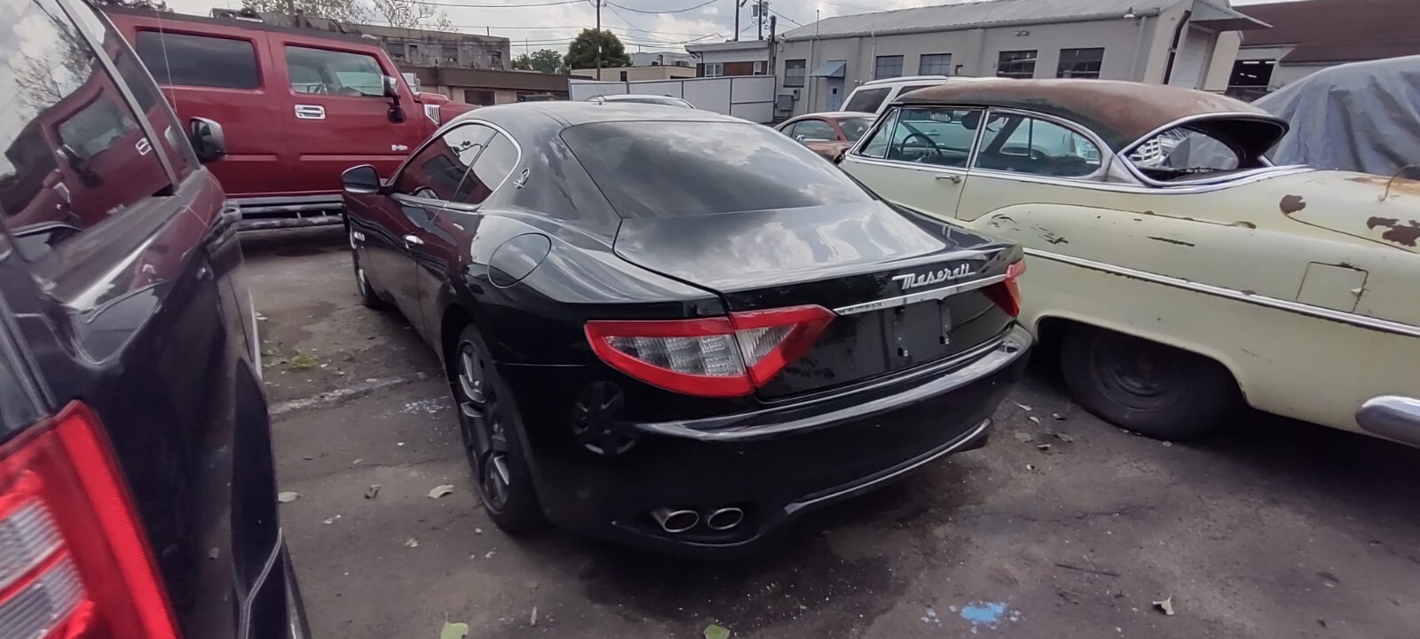 2008-11 MASERATI GRANTURISMO REAR TRUNK DECK LID BLACK