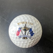 Vintage 1999 Boston Ryder Cup the country club strata Oldsmobile logo golf ball