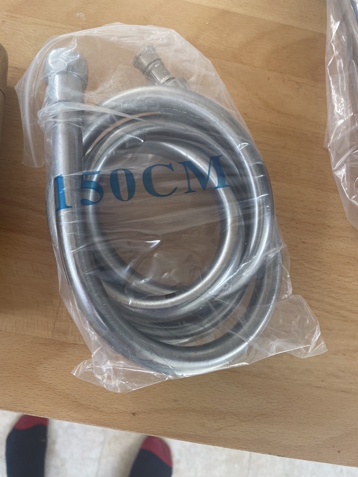 Vado Bath taps with shower hose and head Used For a Week eBay