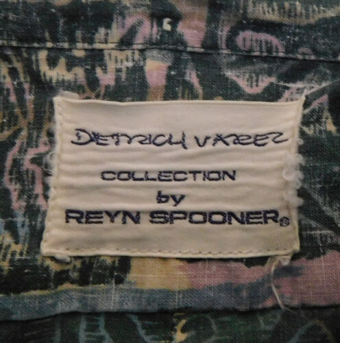 Reyn Spooner Dietrich Varez Hawaiian Shirt Mens 3XL Short Sleeve Tribal - Picture 4 of 4