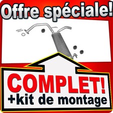 Pot d'échappement Citroen C1