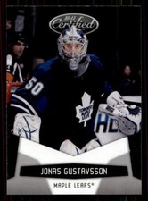 2010-11 Panini Certified #135 Jonas Gustavsson Toronto Maple Leafs