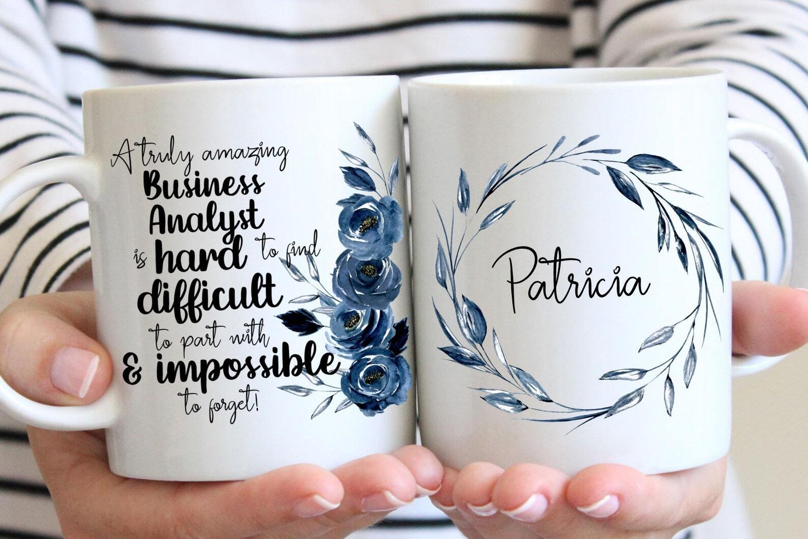 Business Analyst Gift For Women Business Analyst Coffee Mug Appreciation Gift
