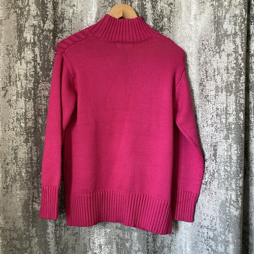 Marks & Spencer PER UNA Ladies Jumper Size Large Cerise - Picture 7 of 7
