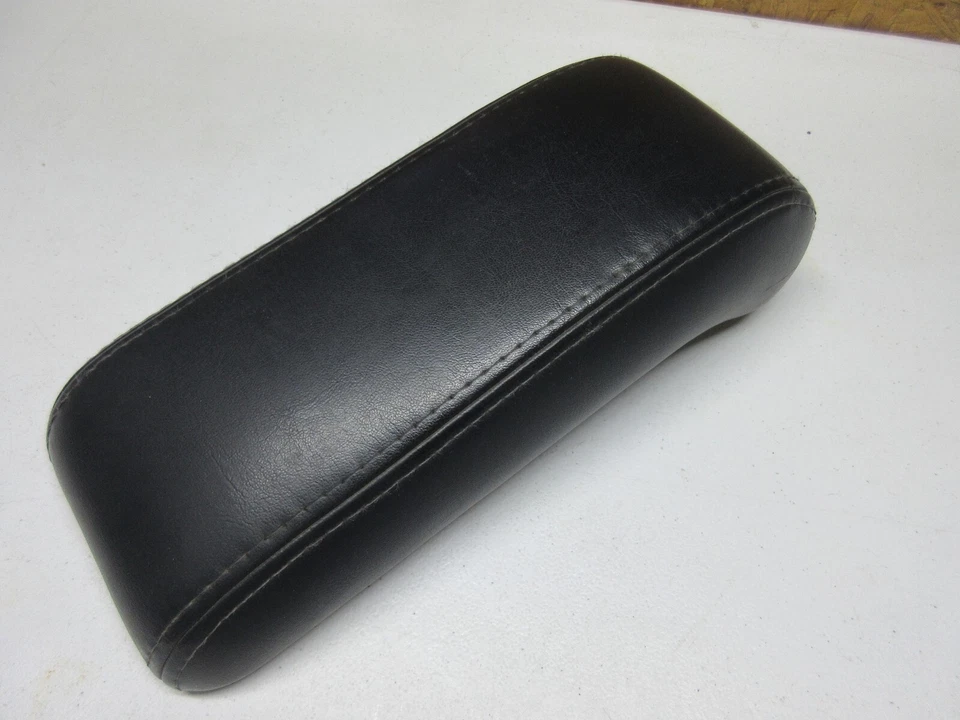 Apoyabrazos tapa consola central Dodge Stratus Sebring 01-2003 cuero negro cosido Foto 4 de 4