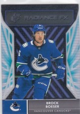 2021/22 SPX..BROCK BOESER..RADIANCE FX..# RFX-37..CANUCKS..FREE COMBINED SHIP