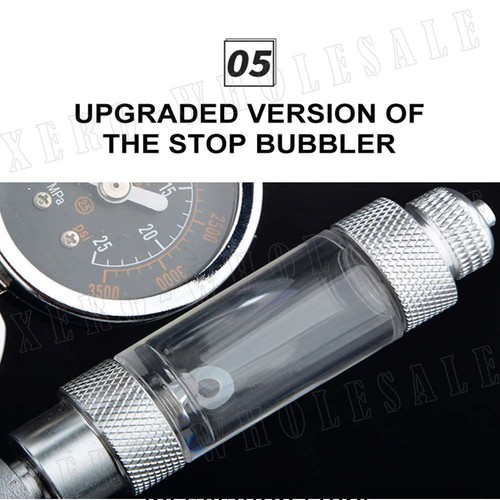 220V Aquarium CO2 Regulator Bubble Counter Solenoid Valve Check Magnetic Valve - Picture 3 of 12