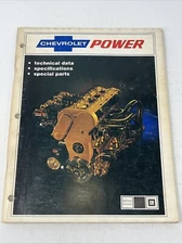 Chevrolet Power Service Manual - 1975 1st Edition Specs Data Parts V8 Mark IV