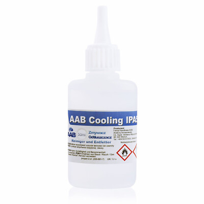 AABCOOLING IPA 50ml - Isopropanol Reiniger Entfetter Lösemitte Isopropylalkohol